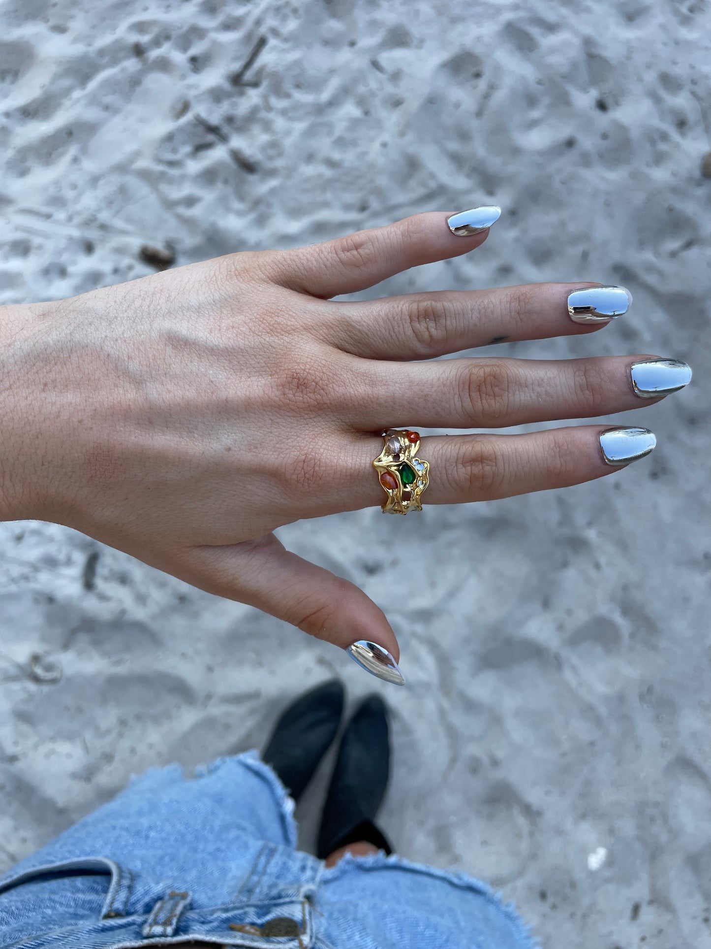 The Island Gemstone Ring